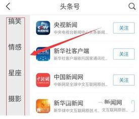 头条页面显示加关注,速来关注，揭秘各大热门话题背后的故事！”