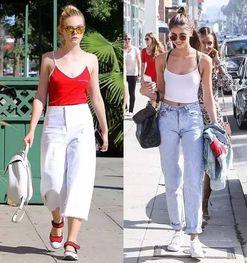 明星同款吊带搭配,吊带搭配演绎夏日时尚潮流