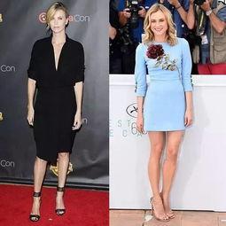 明星裸色鞋搭配